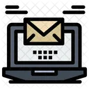 Laptop Email  Icon