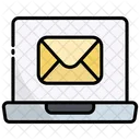 Laptop Email  Icon