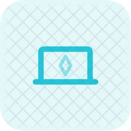Laptop Ethereum  Icon