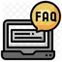 Laptop Faq Device Faq Online Faq Icon