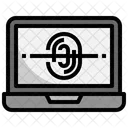 Laptop Fingerprint Lock  Icon