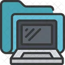 Laptop Folder  Icon