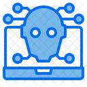 KI Computer Robotik Icon