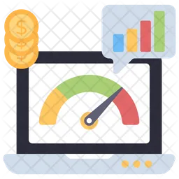 Laptop-Geschwindigkeitstest  Symbol