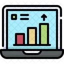 Laptop growth  Icône