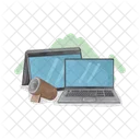 Laptop Computer Business Icon