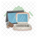 Laptop Computer Business Icon