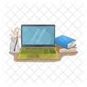 Laptop Computer Business Icon