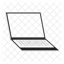 Laptop Open Laptop Blank Screen Icon