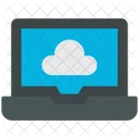 Cloud Computing Laptop Icon