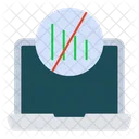 Laptop Signal Internet Icon