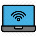 Laptop Internet Conexao Wi Fi Icon