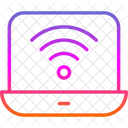 Laptop Inteligente Wifi Rede Sem Fio Ícone