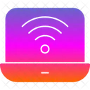 Laptop Inteligente Wifi Rede Sem Fio Ícone