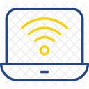 Laptop Inteligente Wifi Rede Sem Fio Ícone