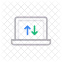 Laptop Internet  Icon