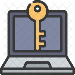 Laptop Key  Icon