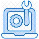 Laptop-Konfiguration  Symbol