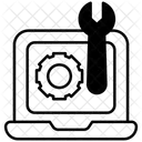 Laptop-Konfiguration  Symbol