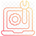 Laptop-Konfiguration  Symbol