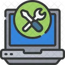 Laptop-Konfiguration  Symbol