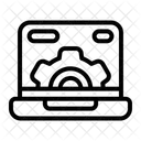 Laptop-Konfiguration  Symbol