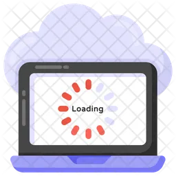 Laptop Loading  Icon