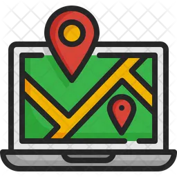 Laptop Location  Icon