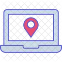 Laptop Location  Icon