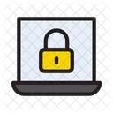 Lock Laptop Security Icon