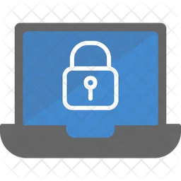 Laptop lock  Icon