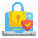 Laptop Lock Security Laptop Security Key Icône