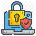 Laptop Lock Security Laptop Security Key Icône
