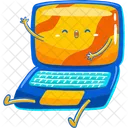 Laptop-Maskottchen  Icon