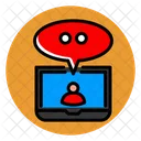 Laptop Messages  Icon