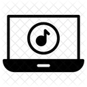 Laptop Music Icon