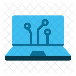 Laptop network  Icon