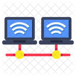 Laptop network  Icon