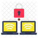 Laptop Network Security Laptop Network Protection Laptop Network Safety Icon