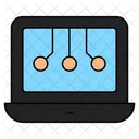 Laptop Nodes  Icon