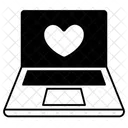 Laptop Notebook Coracao Amor Dia Dos Namorados Icon