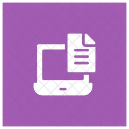 Laptop Notes  Icon