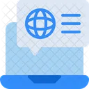 Notification Laptop Network Icon
