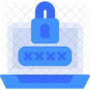 Laptop Password  Icon