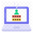 Phishing Login Phishing Laptop Phishing Icon