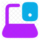 Laptop Phone Sync Icon