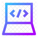 Laptop Programming  Icon