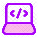 Laptop Programming  Icon