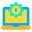 Laptop Protection Device Protection Device Security Icon
