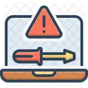 Laptop-Reparatur  Symbol